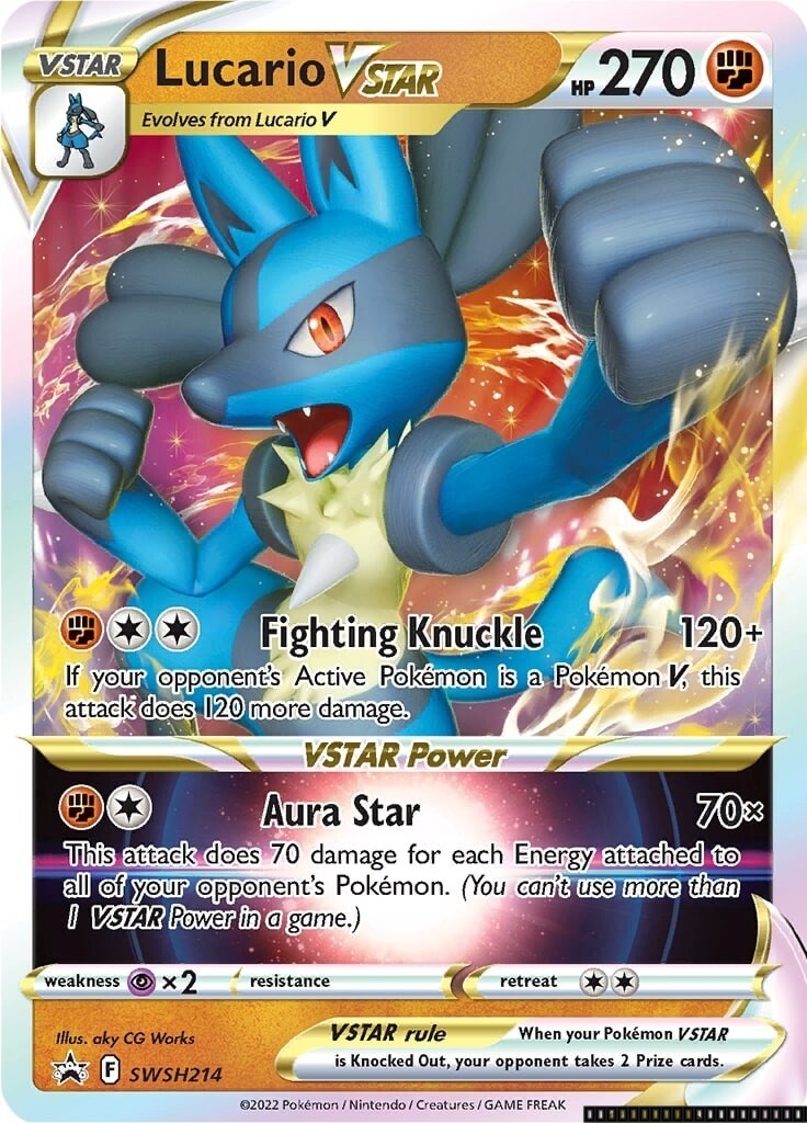 Lucario VSTAR - SWSH214