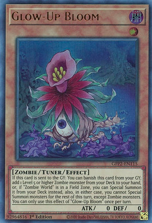 1st Edition Glow-Up Bloom [GFP2-EN115 Near Mint] Ultra Rare