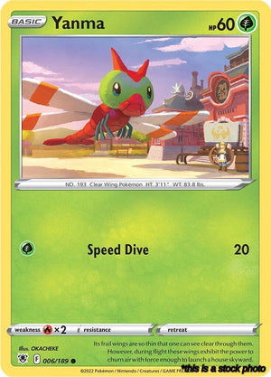 Common Yanma [006/189 Near Mint ]