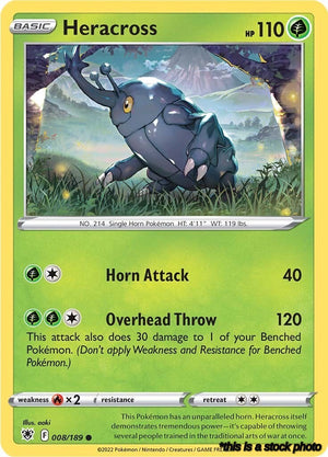008/189 Heracross Common Normal