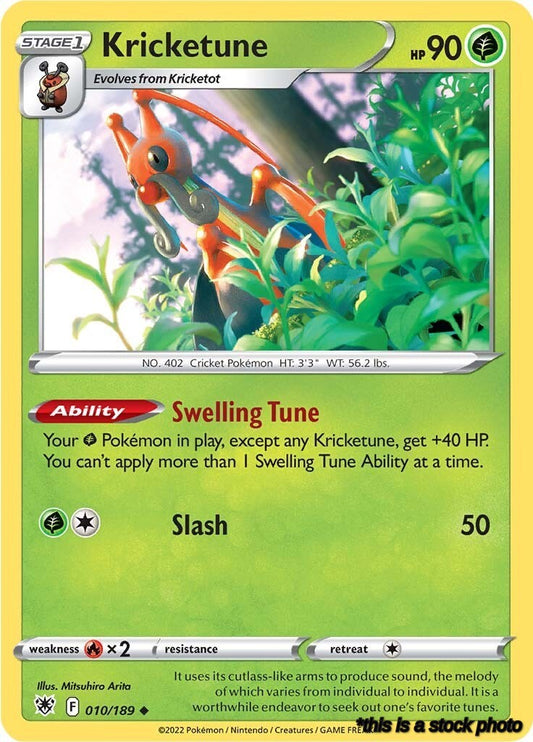 Uncommon Kricketune [010/189 Lightly Played ]