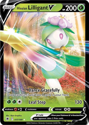 Holofoil Hisuian Lilligant V [017/189 Near Mint ]
