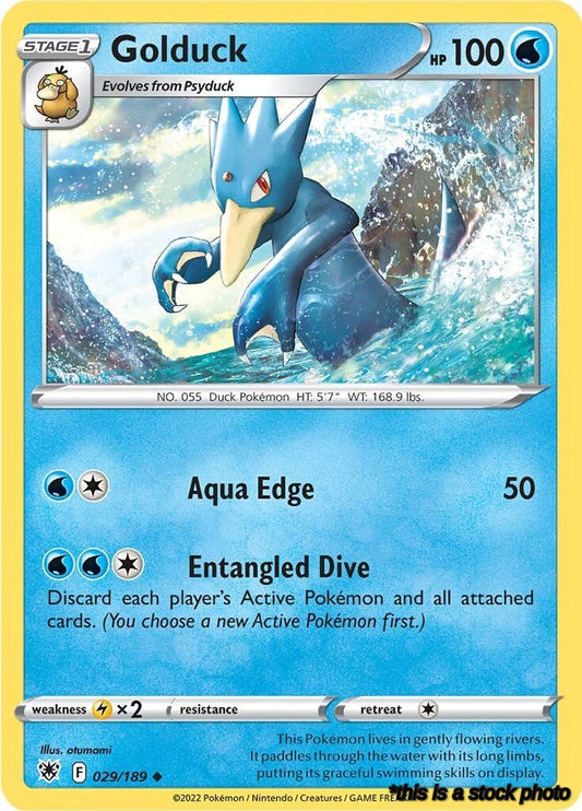 029/189 Golduck Uncommon Normal