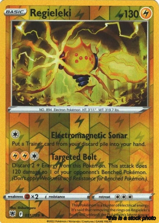 051/189 Regieleki Rare Reverse Holofoil
