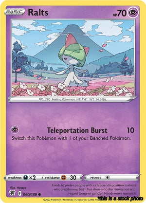 Normal Ralts [060/189 Near Mint ]