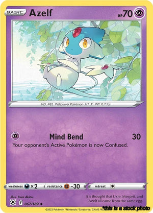 Uncommon Azelf [067/189 Near Mint ]