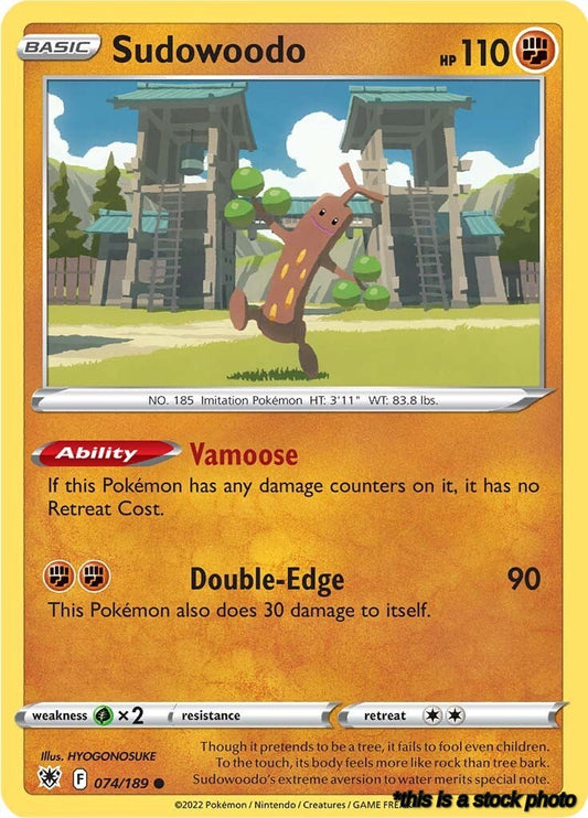 074/189 Sudowoodo Common Normal