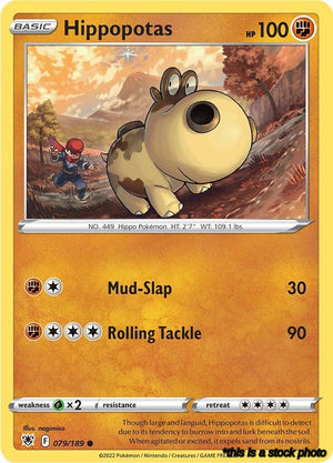 Normal Hippopotas [079/189 Near Mint ]