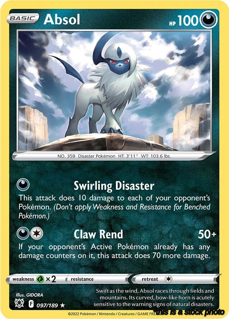Holofoil Absol [097/189 Lightly Played ]