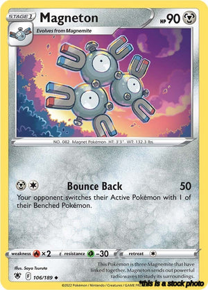 Uncommon Magneton [106/189 Lightly Played ]