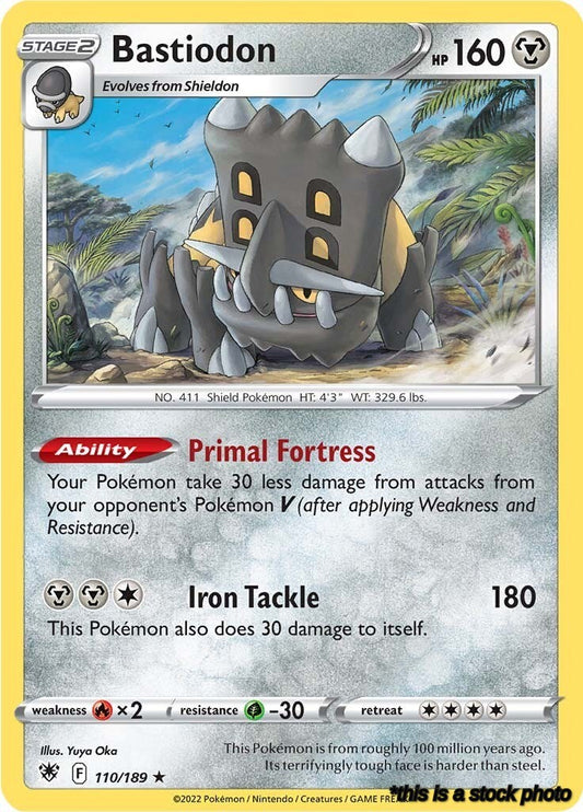 Reverse Holofoil Bastiodon [110/189 Lightly Played ]