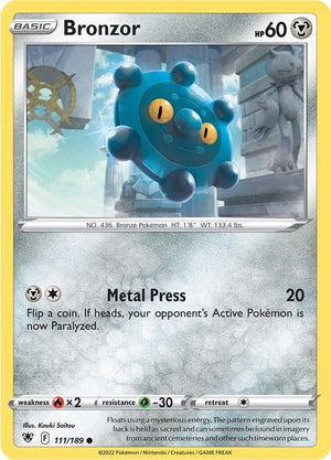 Common Bronzor [111/189 Near Mint ]
