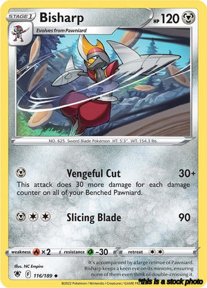 Uncommon Bisharp [116/189 Lightly Played ]