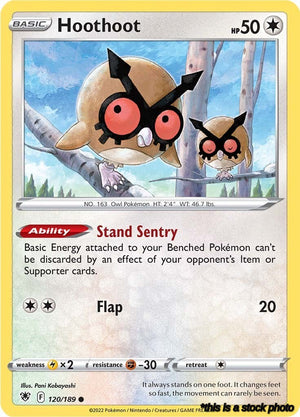Normal Hoothoot [120/189 Near Mint ]