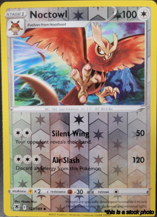121/189 Noctowl Uncommon Reverse Holofoil