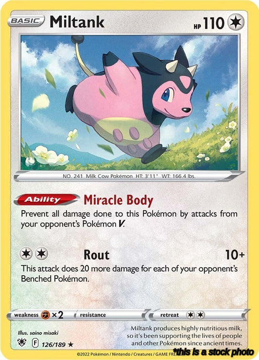 Holofoil Miltank [126/189 Lightly Played ]