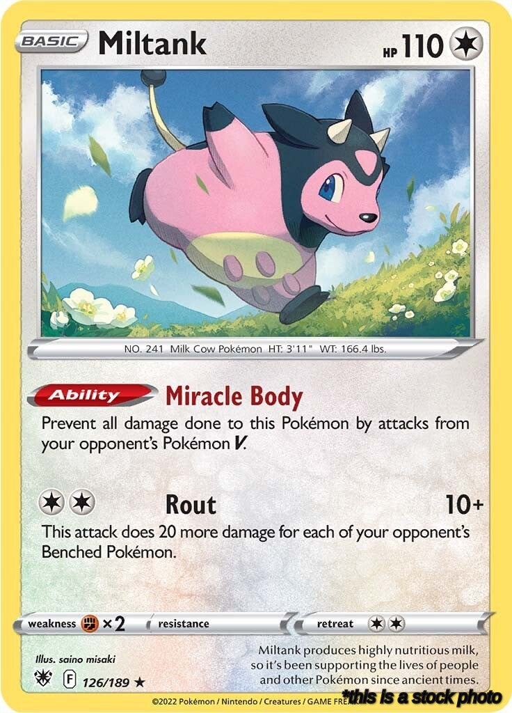 Holofoil Miltank [126/189 Near Mint ]