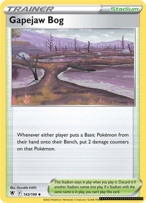 Uncommon Gapejaw Bog [142/189 Near Mint ]