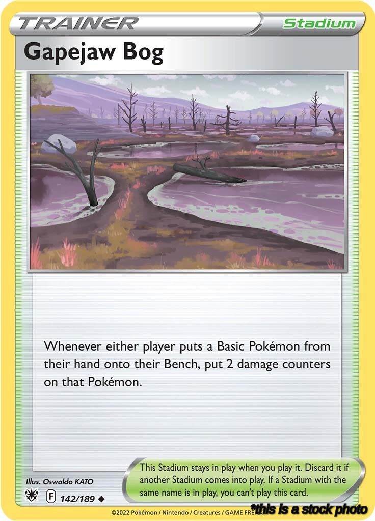 Normal Gapejaw Bog [142/189 Near Mint ]