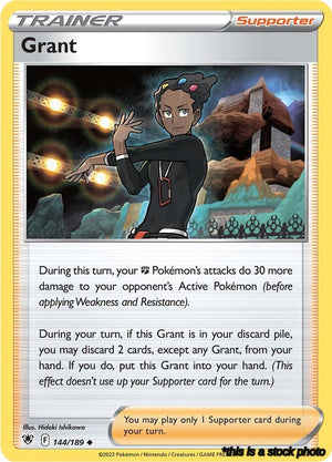 Normal Grant [144/189 Near Mint ]