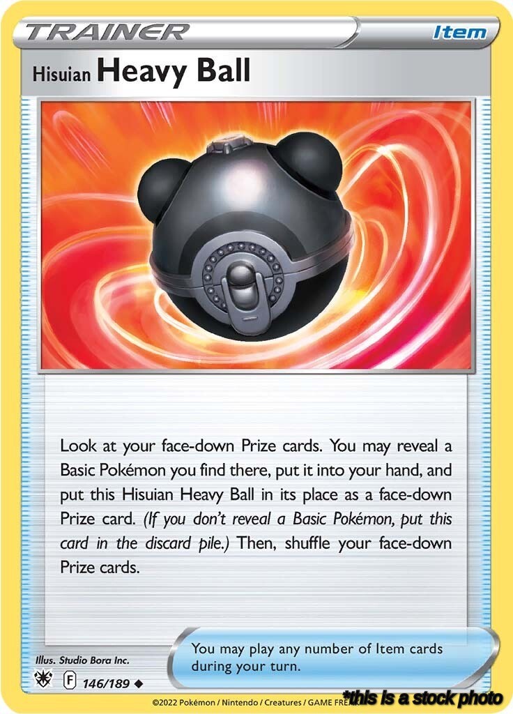 Normal Hisuian Heavy Ball [146/189 Near Mint ]