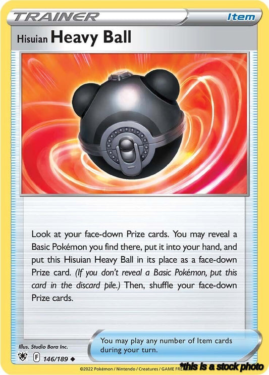 Normal Hisuian Heavy Ball [146/189 Near Mint ]