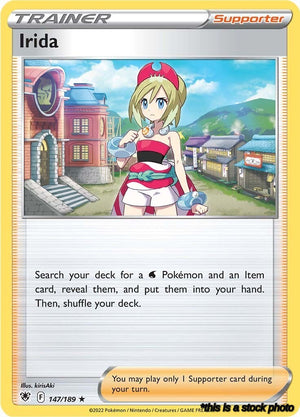 147/189 Irida Holo Rare Holofoil