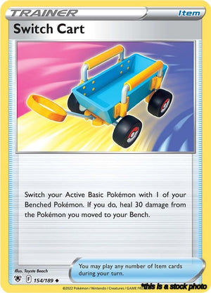 Uncommon Switch Cart [154/189 Lightly Played ]