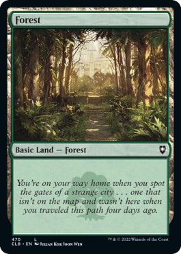 Forest (470) [CLB/470] 2022 Magic: The Gathering
