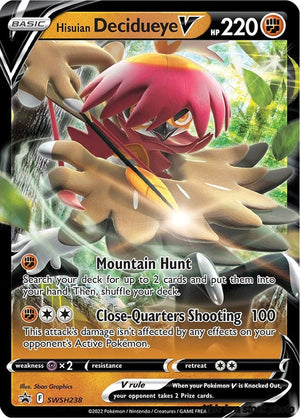 Promo Hisuian Decidueye V - SWSH238 [SWSH238 Near Mint ]