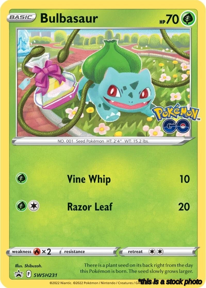 Holofoil Bulbasaur - SWSH231 [SWSH231 Near Mint ]
