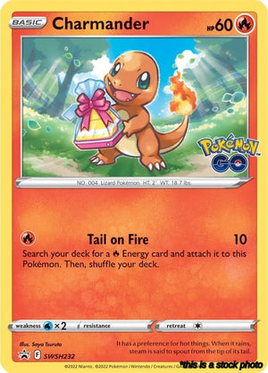 Holofoil Charmander - SWSH232 [SWSH232 Near Mint ]