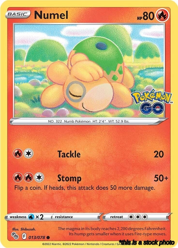 Common Numel [013/078 Near Mint ]