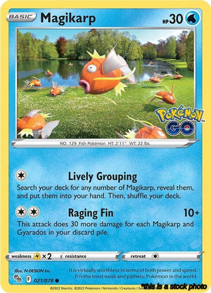Common Magikarp [021/078 Near Mint ]