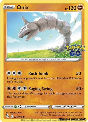 Normal Onix [036/078 Near Mint ]