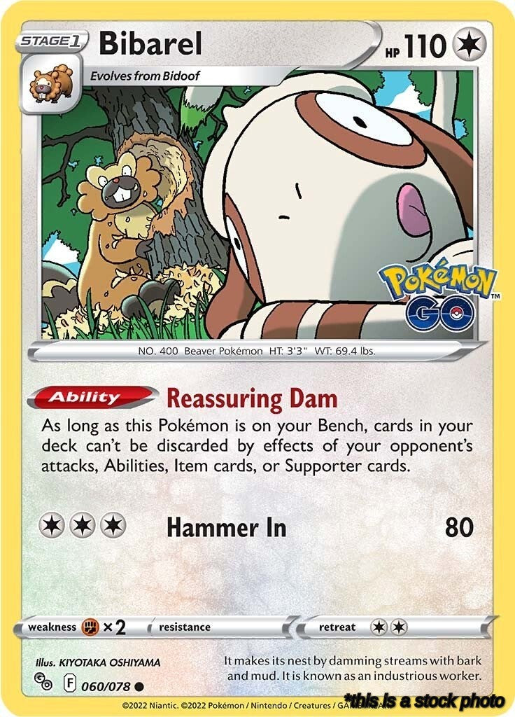 Common Bibarel [060/078 Near Mint ]