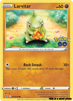 Common Larvitar [037/078 Lightly Played ]