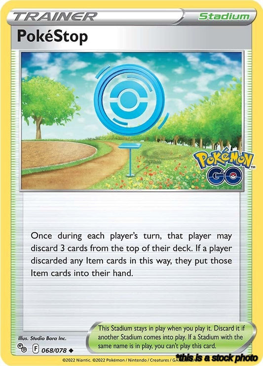 Uncommon PokeStop [068/078 Lightly Played ]