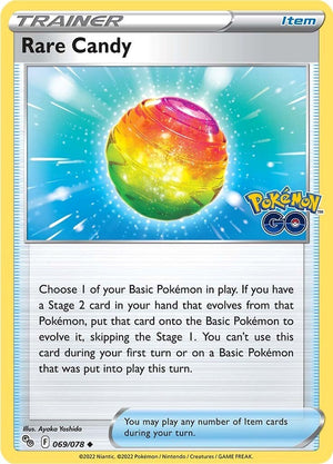 Uncommon Rare Candy [069/078 Lightly Played ]