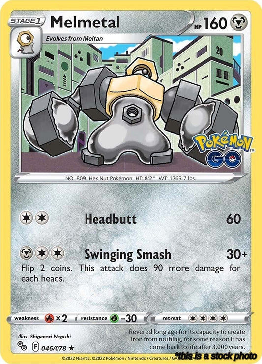 046/078 Melmetal Holo Rare Holofoil