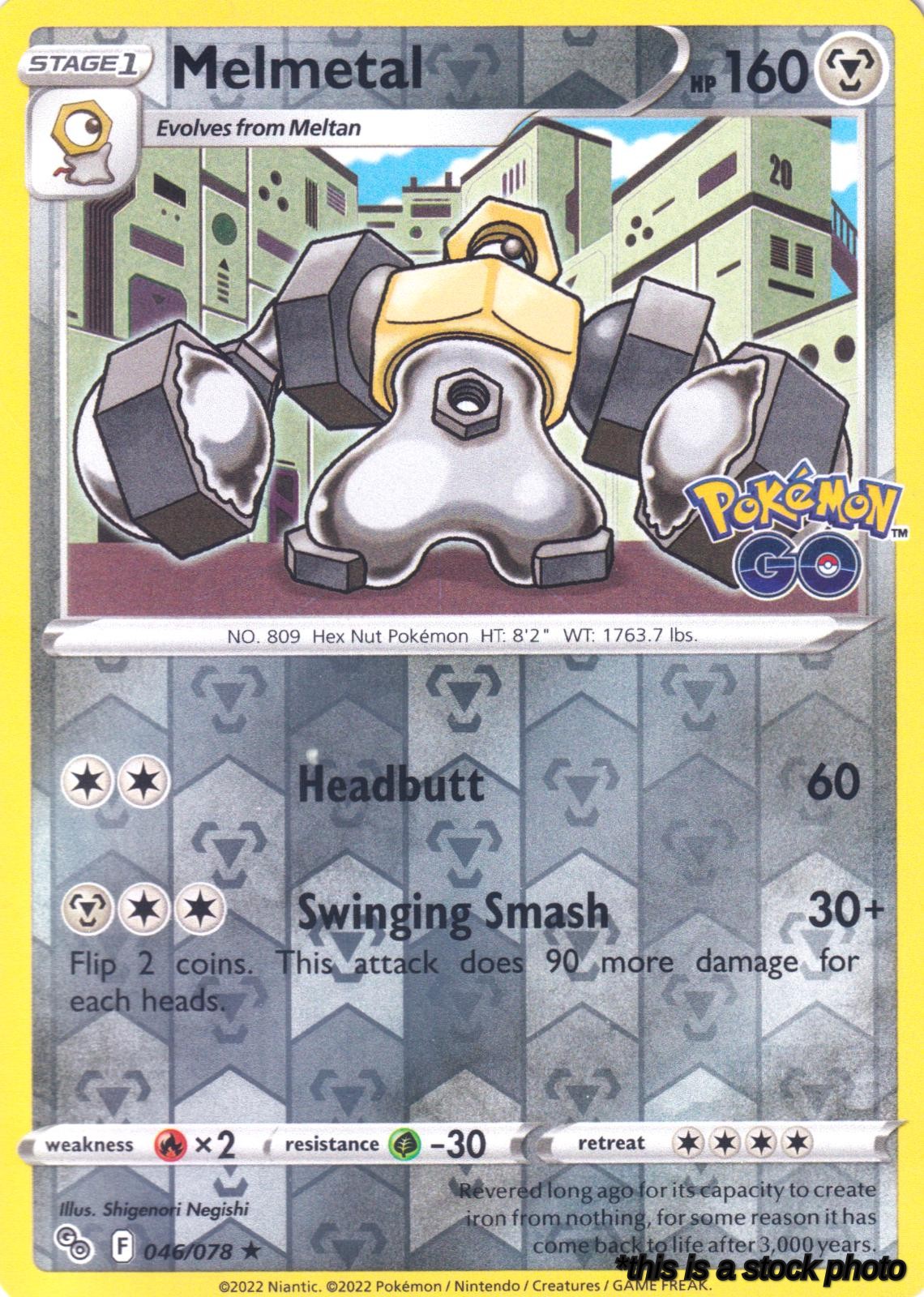 046/078 Melmetal Holo Rare Reverse Holofoil