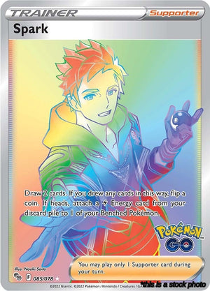 Holofoil Spark (Secret) [085/078 Lightly Played ]