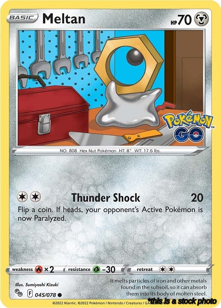 Reverse Holofoil Meltan [045/078 Lightly Played ]