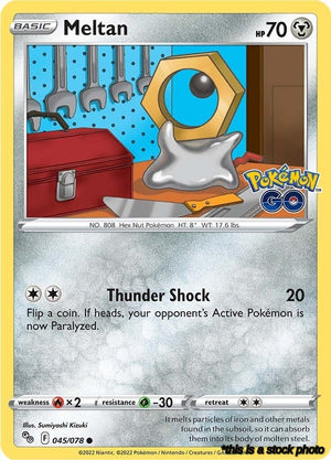 045/078 Meltan Common Reverse Holofoil