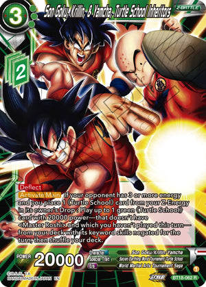 BT18-062 Son Goku, Krillin, & Yamcha, Turtle School Inheritors