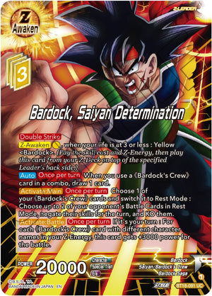 BT18-091 Bardock, Saiyan Determination