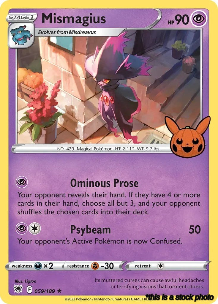 059/189 Mismagius Promo Holofoil