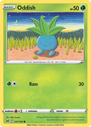 Common Oddish [001/196 Lightly Played ]