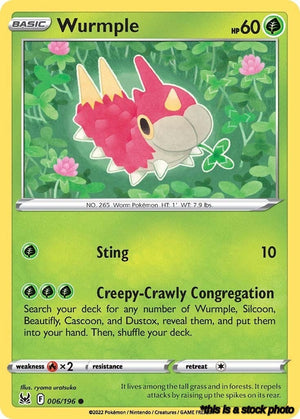 Common Wurmple [006/196 Lightly Played ]