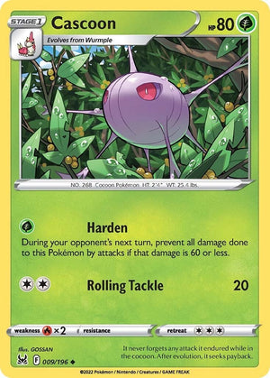 Uncommon Cascoon [009/196 Lightly Played ]